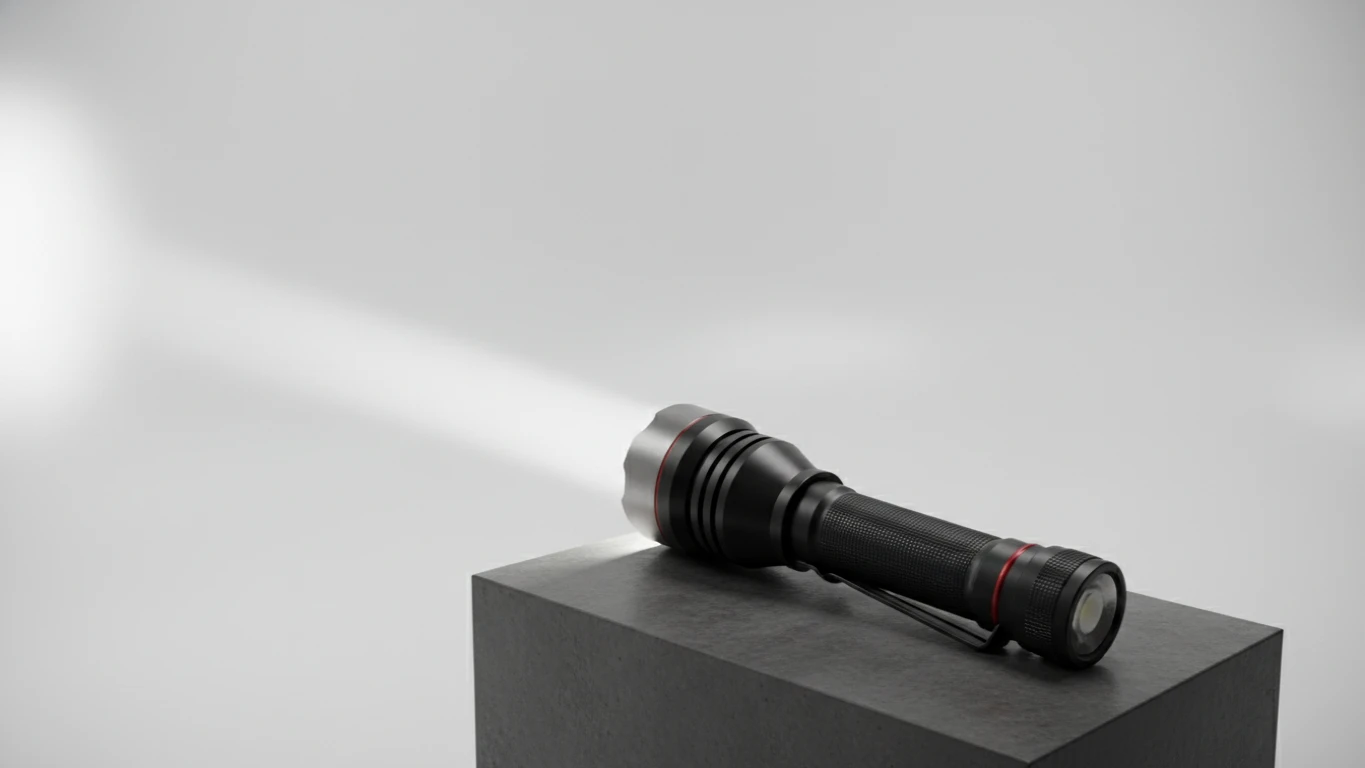 Lanterna Tática de Longo Alcance