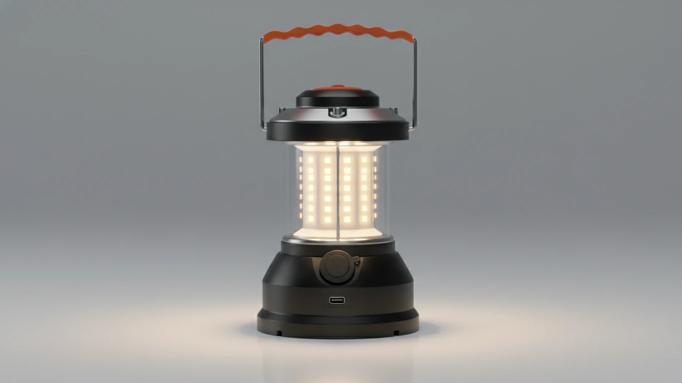 Lanterna de Acampamento em LED Recarregável