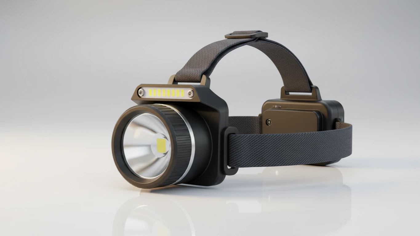 Lanterna de Cabeça LED Recarregável