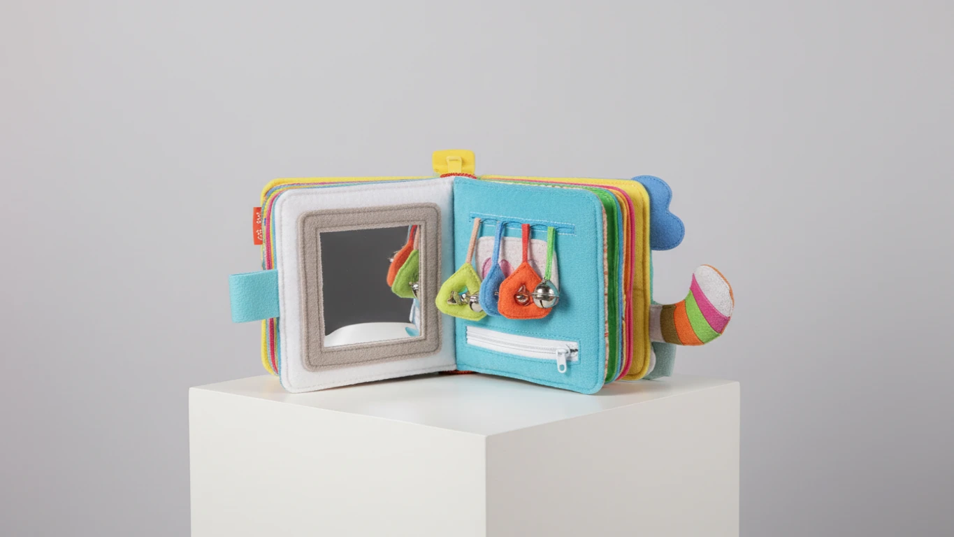 Livro Sensorial para Bebê