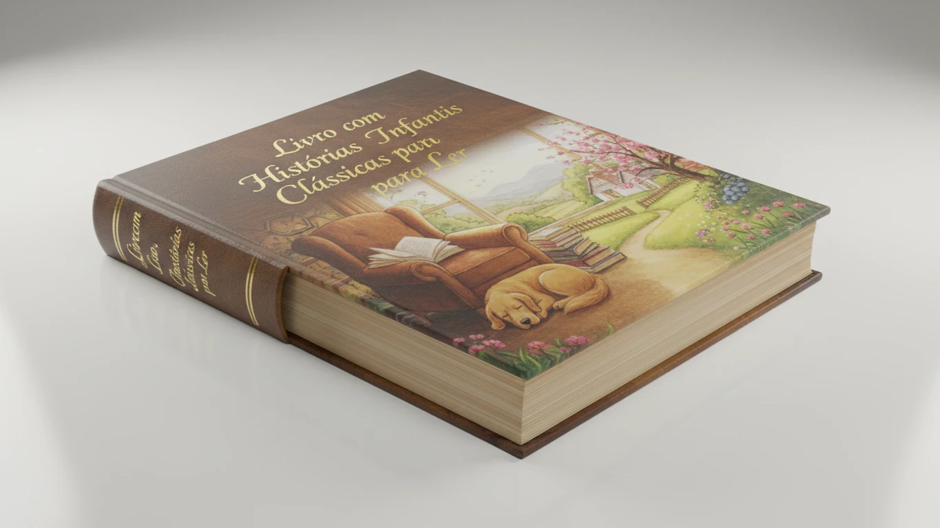 Livro com Histórias Infantis Clássicas para Ler