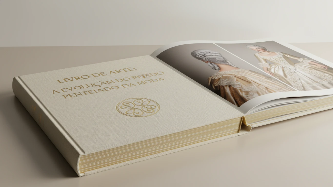 Livro de Arte: A Evolução do Penteado e da Moda