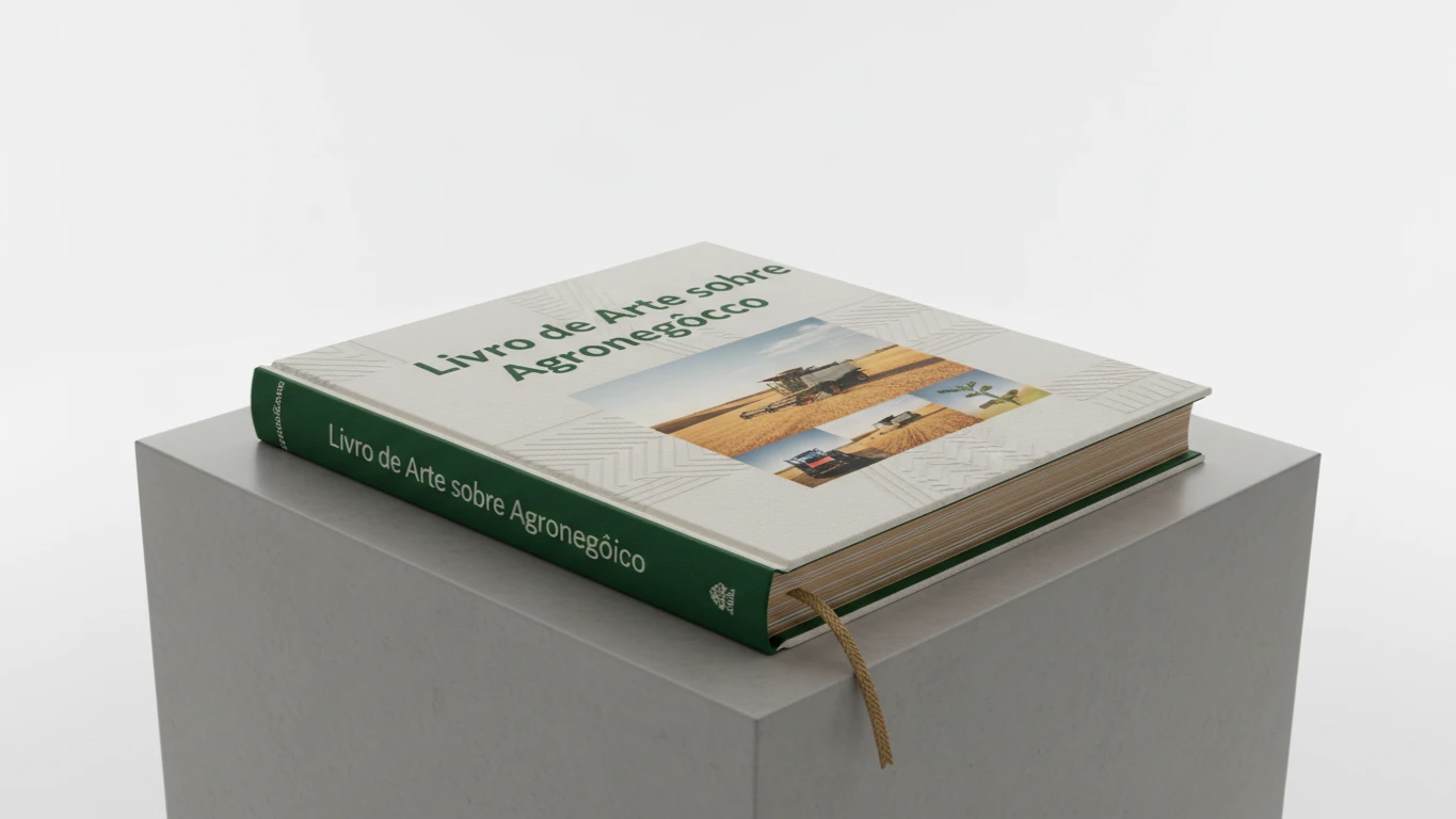 Livro de Arte sobre Agronegócio
