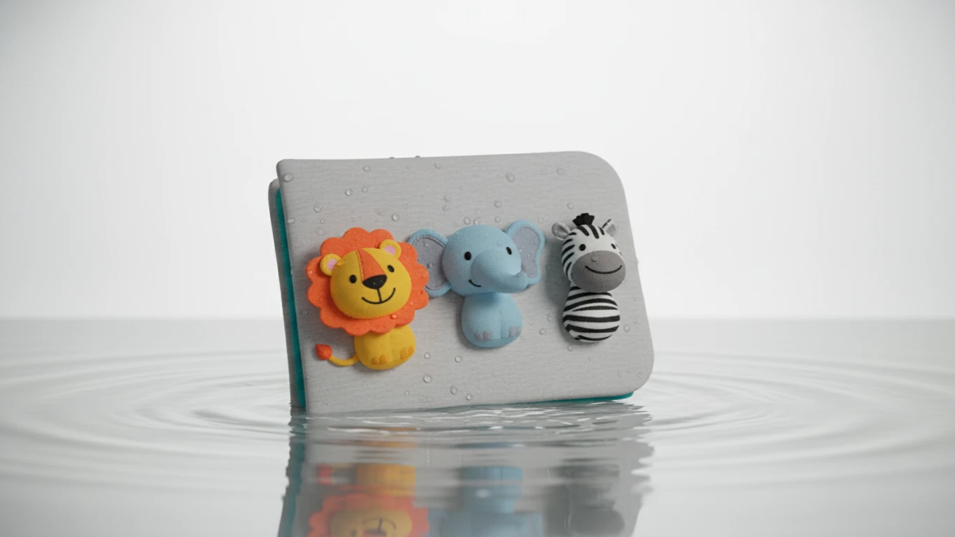 Livro de Banho Flutuante com Personagens