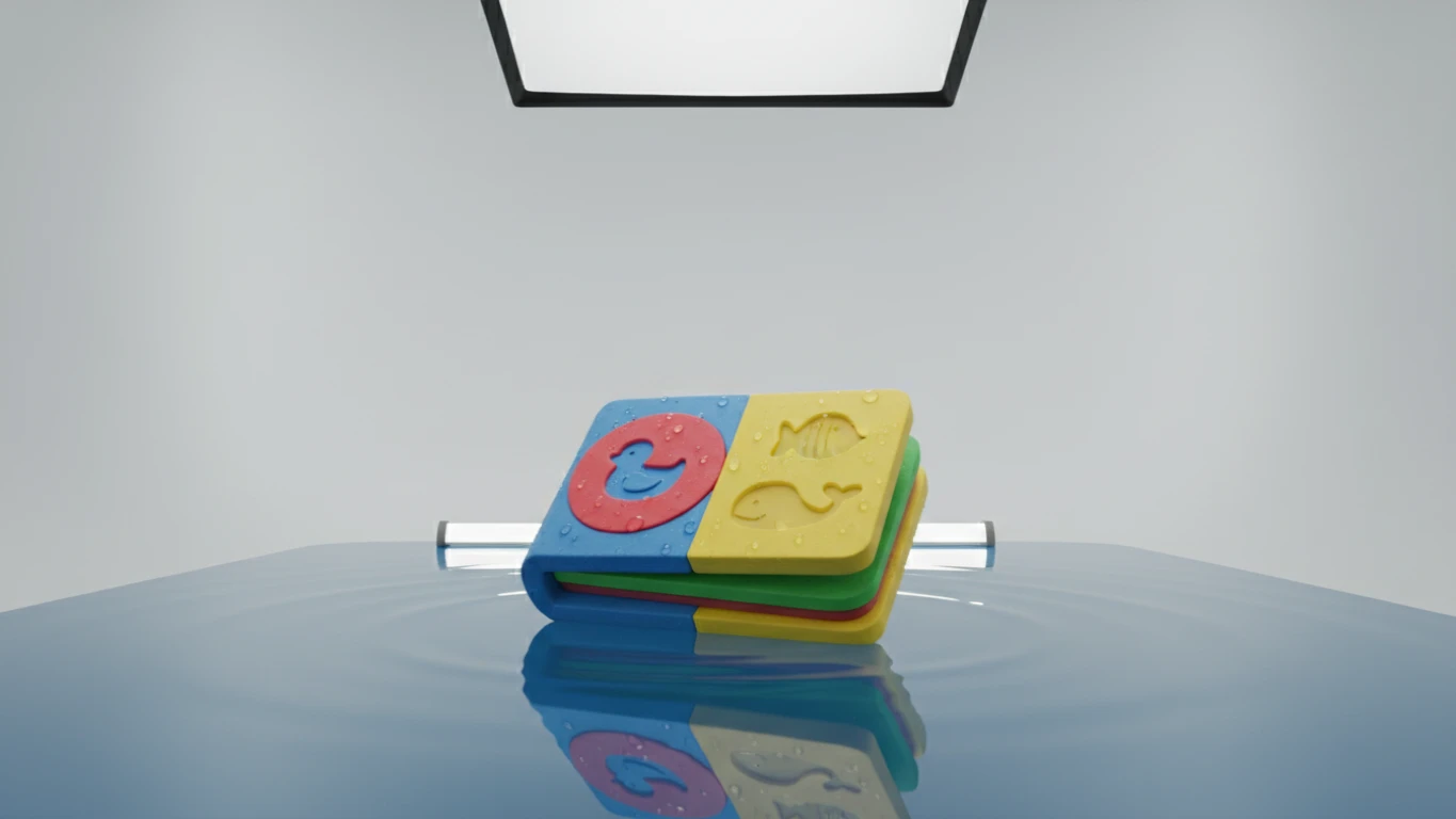 Livro de Banho Flutuante