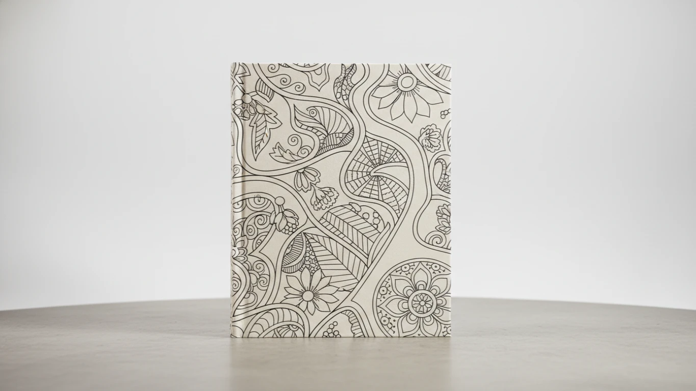 Livro de Colorir Terapêutico para Adultos