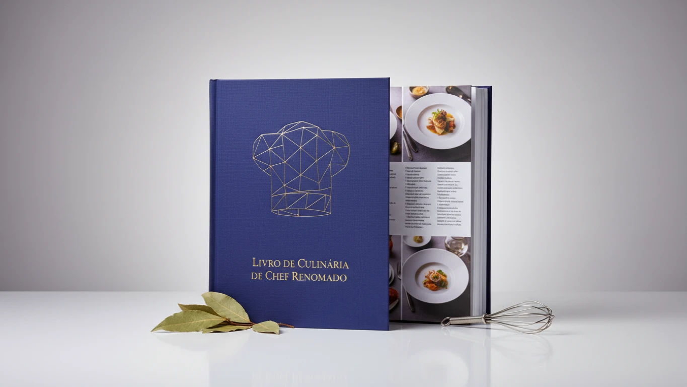 Livro de Culinária de Chef Renomado