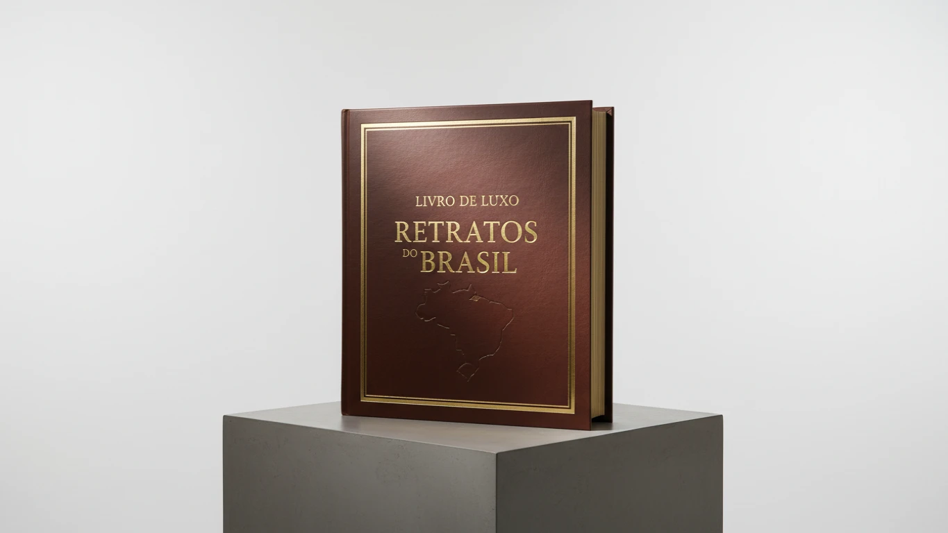 Livro de Luxo Retratos do Brasil