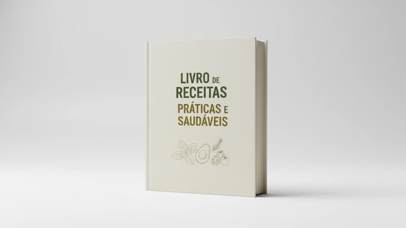 Livro de Receitas Práticas e Saudáveis