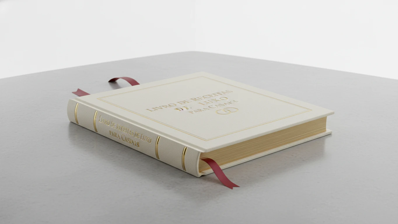 Livro de Receitas de Luxo para Casais