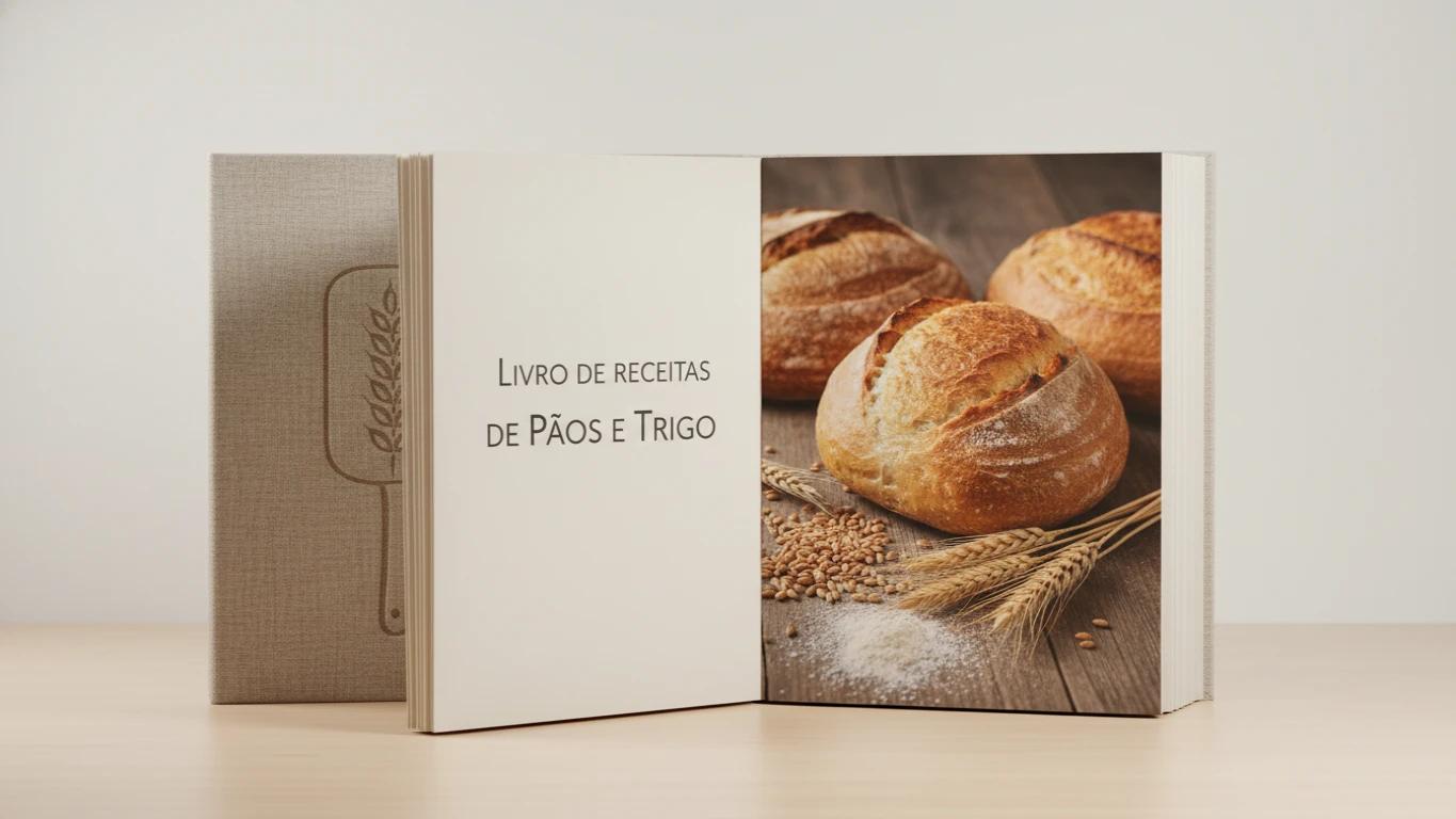 Livro de Receitas de Pães e Trigo