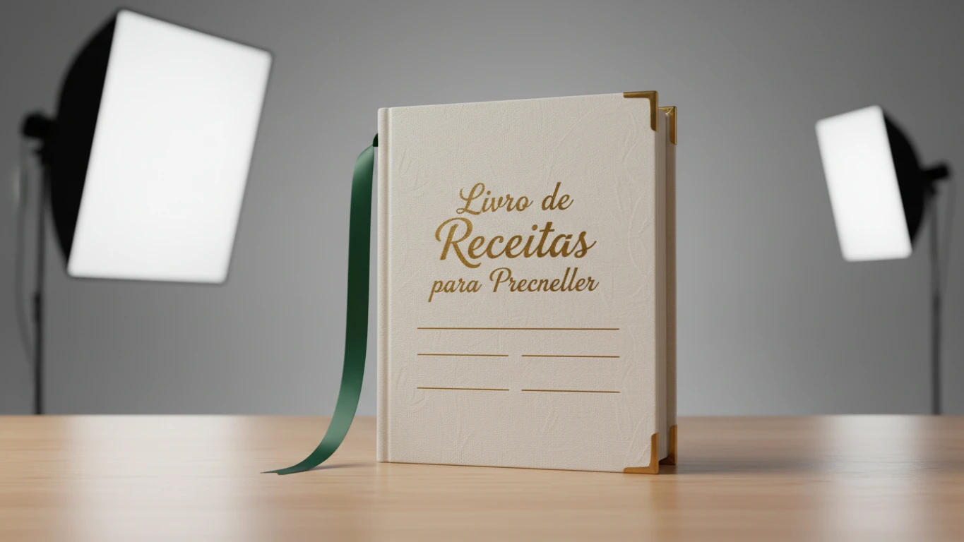 Livro de Receitas para Preencher
