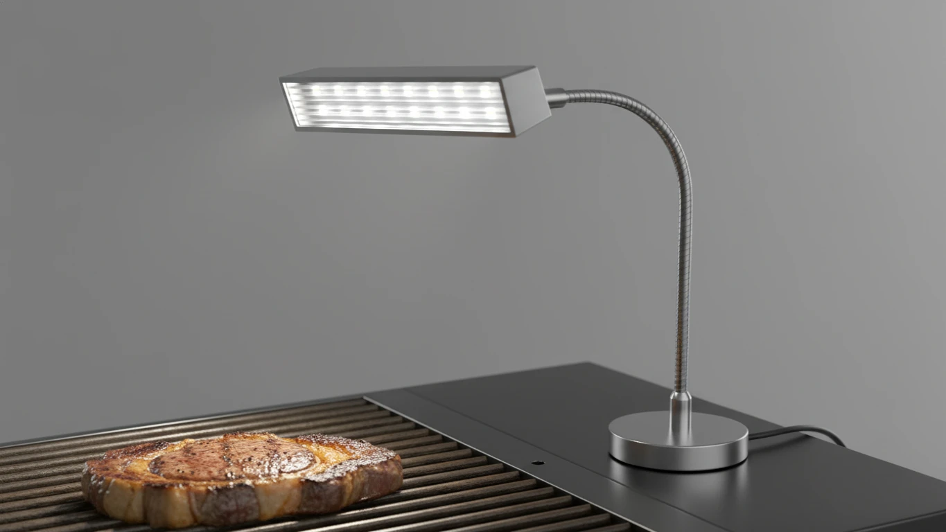 Luminária de LED Magnética para Churrasqueira