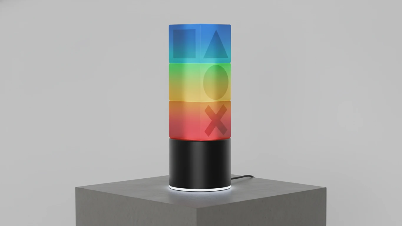 Luminária de Mesa Ícones de Jogo