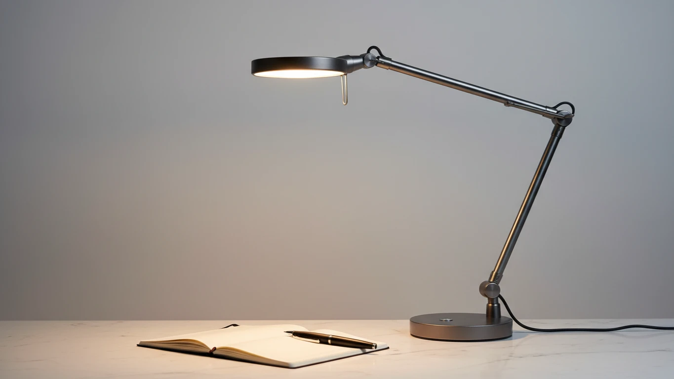 Luminária de Mesa LED Articulada