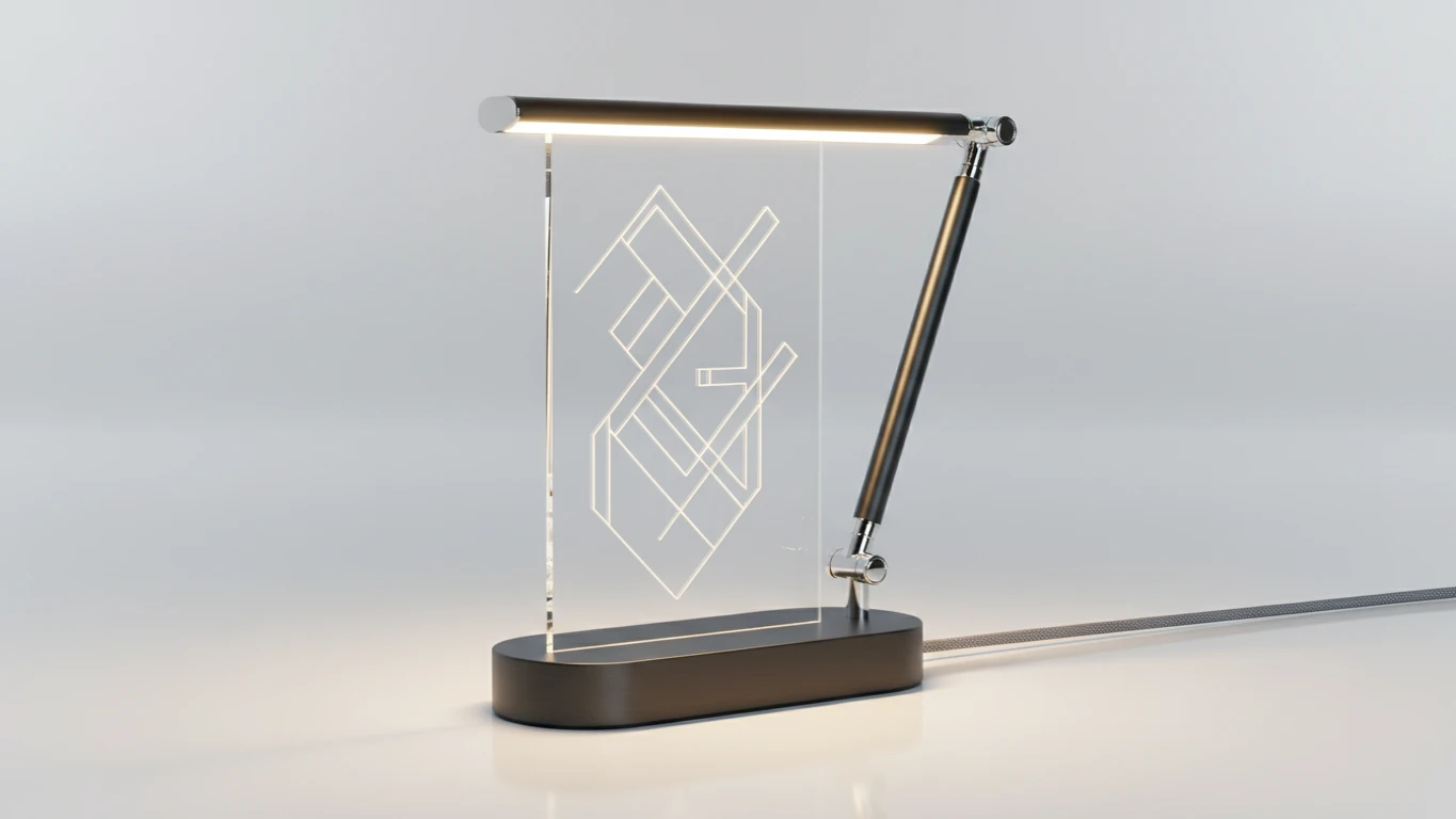 Luminária de Mesa LED Personalizada