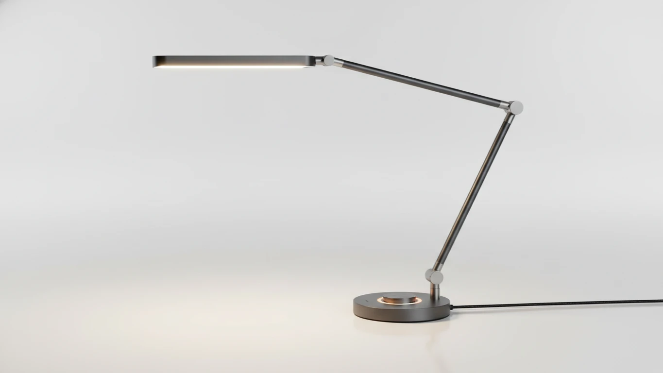 Luminária de Mesa LED com Controle de Intensidade