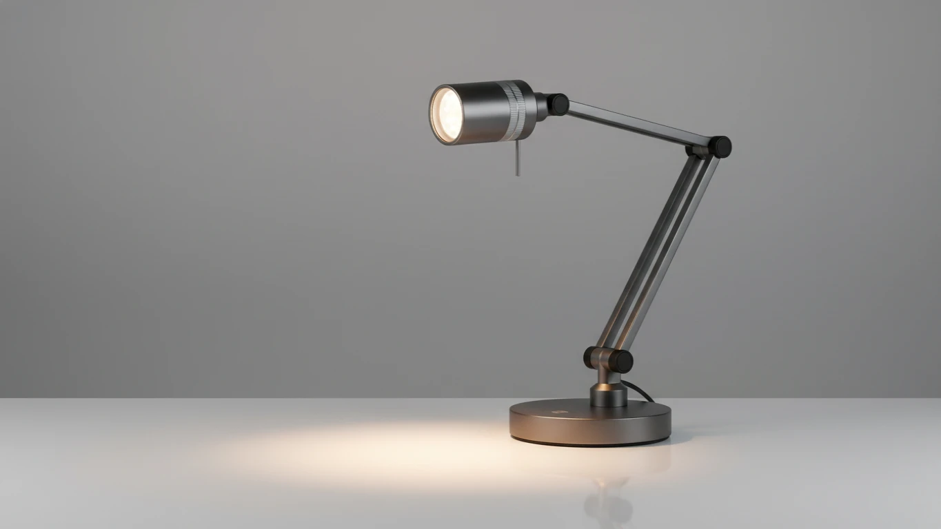 Luminária de Mesa com Ajuste de Foco