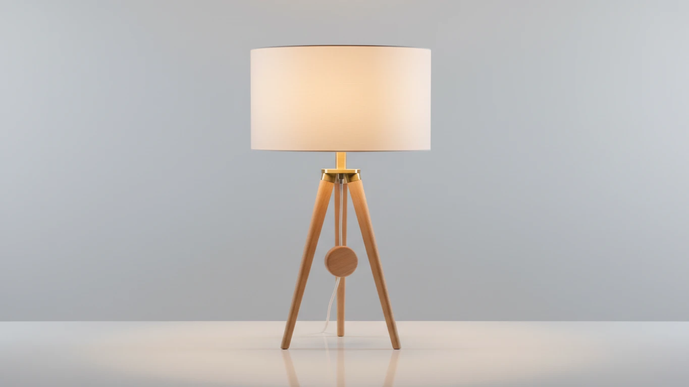 Luminária de Mesa de Design Escandinavo