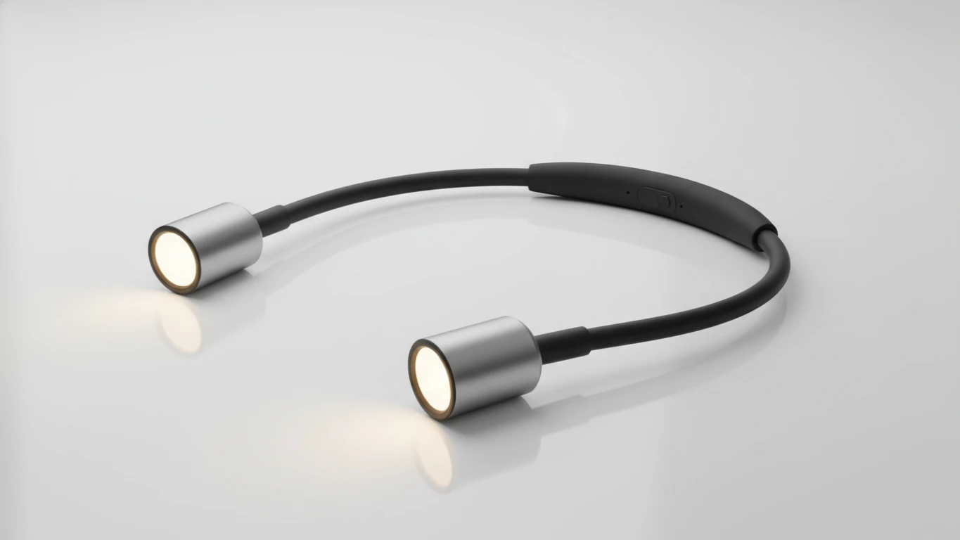 Luminária de Pescoço Recarregável