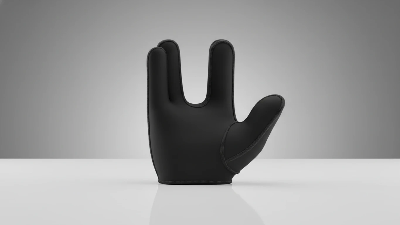 Luva de Desenho de Dois Dedos