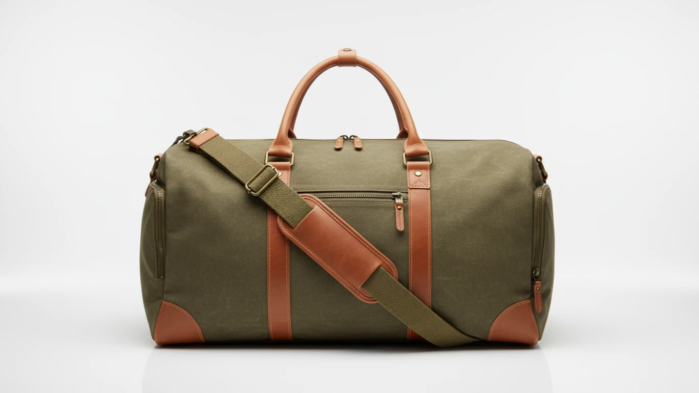 Mala de Viagem Duffle em Lona Resistente