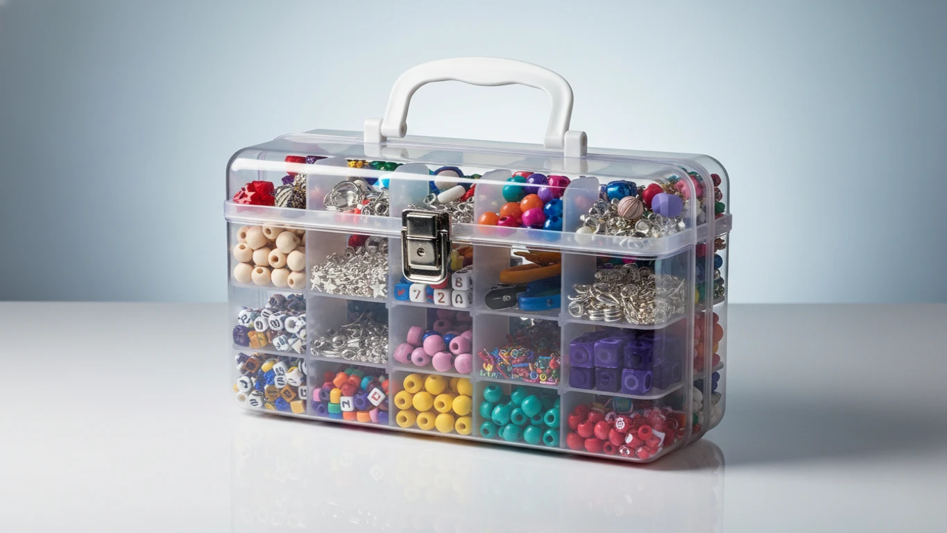 Maleta Criativa de Miçangas e Acessórios