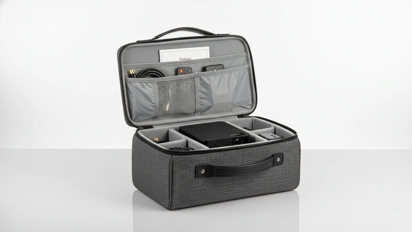 Maleta Organizadora de Projetor e Acessórios