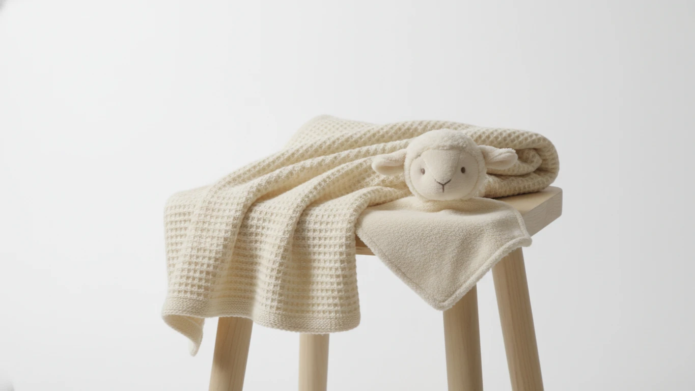 Manta de Algodão Macio e Naninha