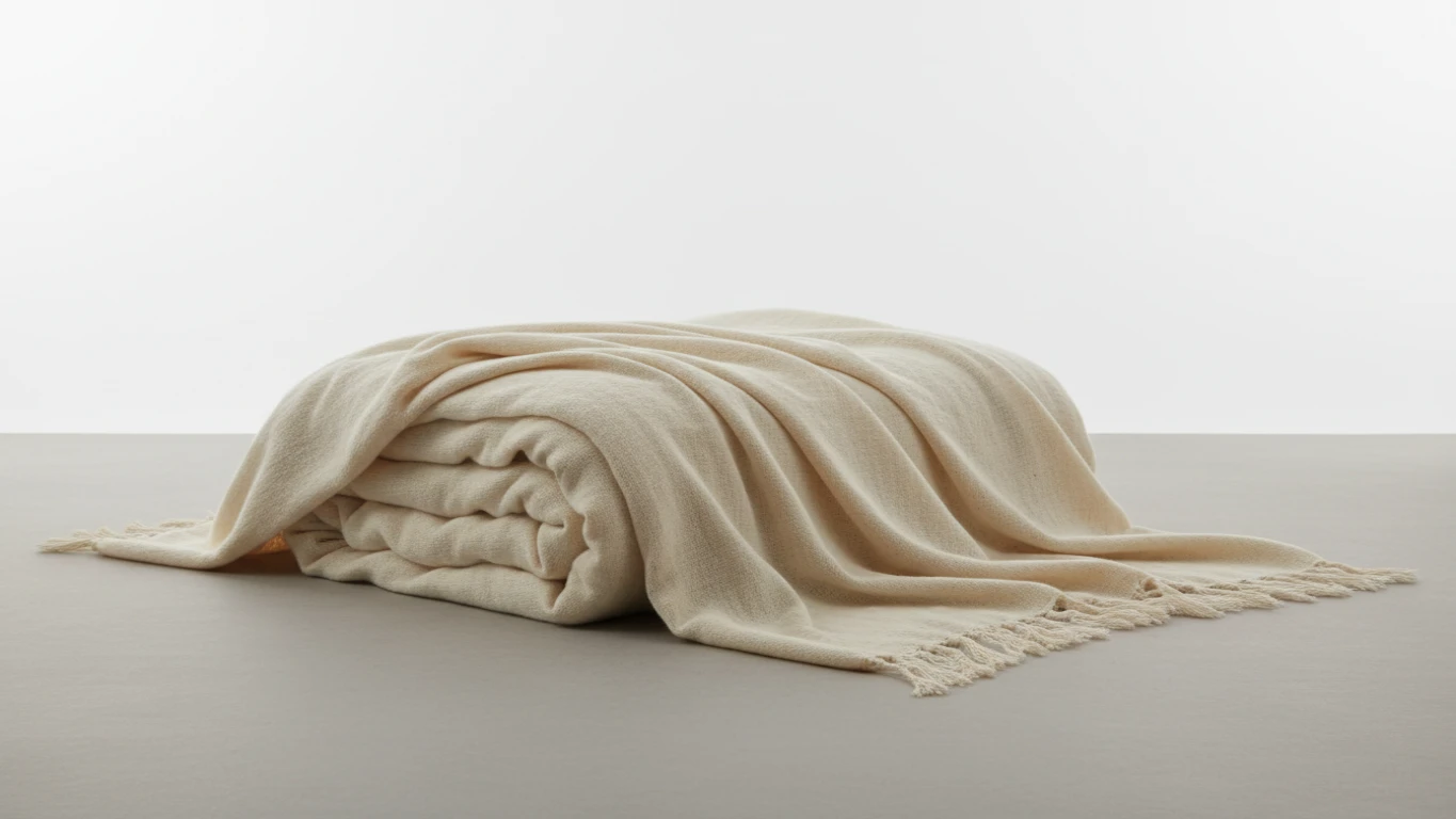 Manta de Algodão Orgânico Ultra Macia