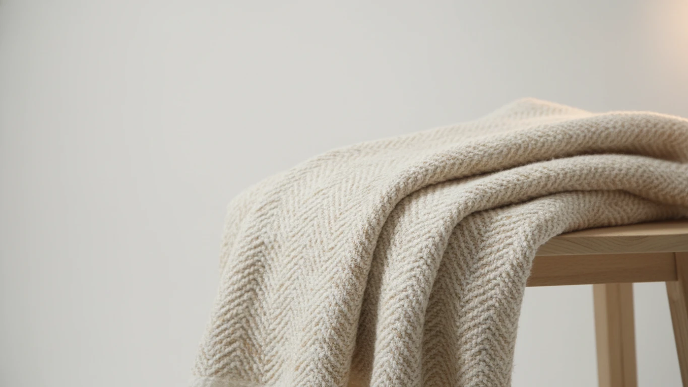 Manta de Algodão Texturizada Premium