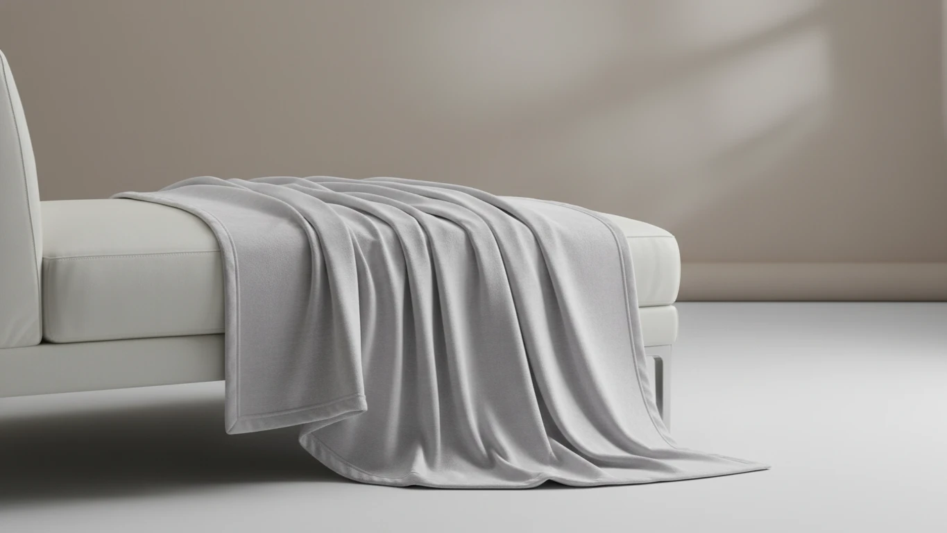 Manta de Microfibra de Luxo com Toque de Seda