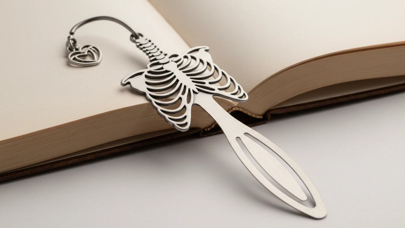 Marcador de Página de Metal Anatômico
