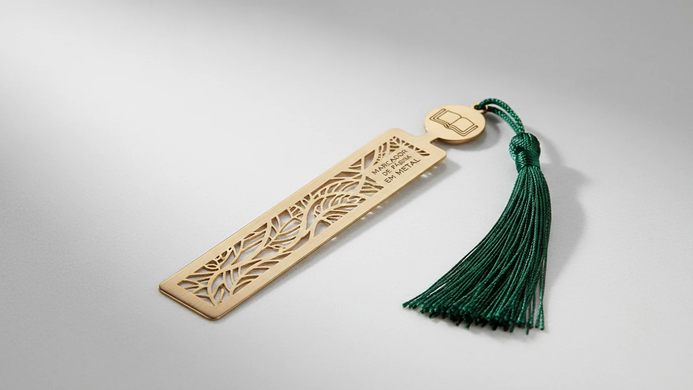 Marcador de Página em Metal