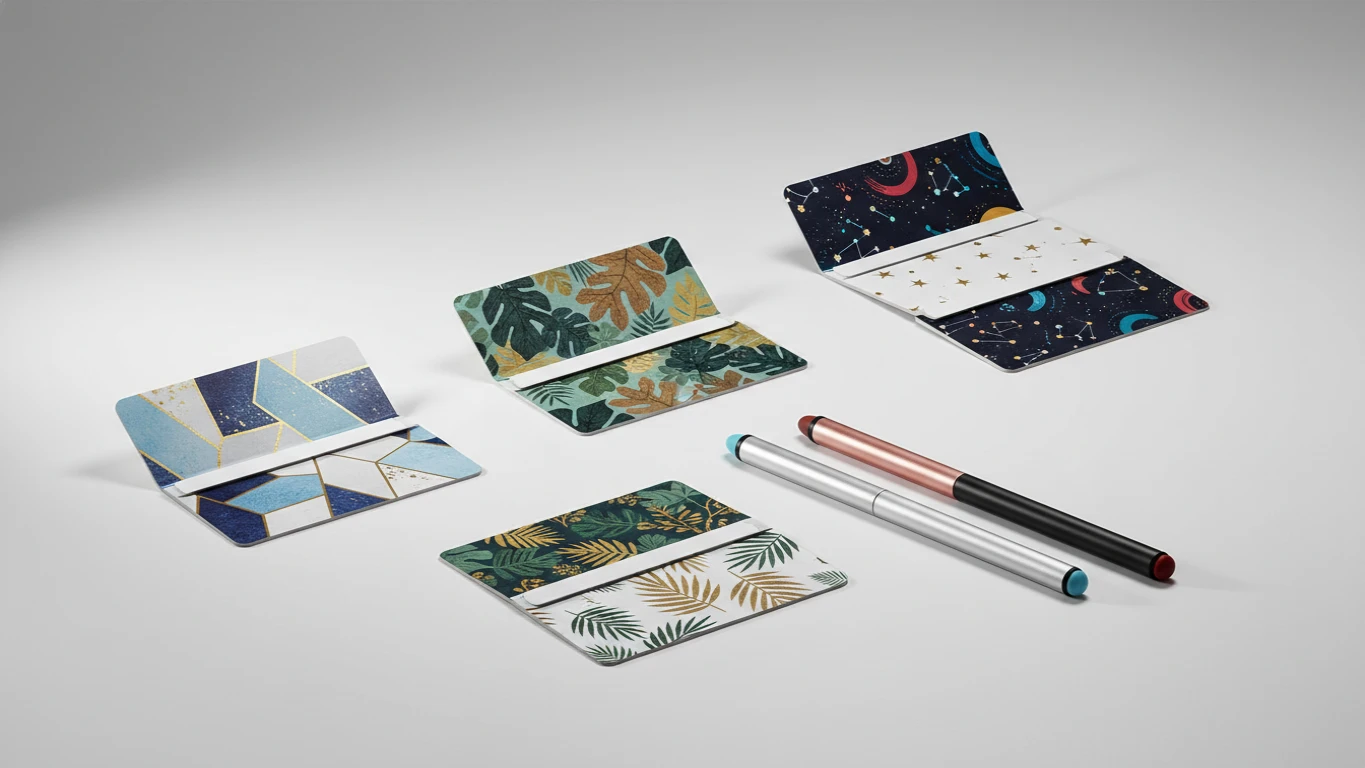 Marcadores de Página Magnéticos e Estiletes