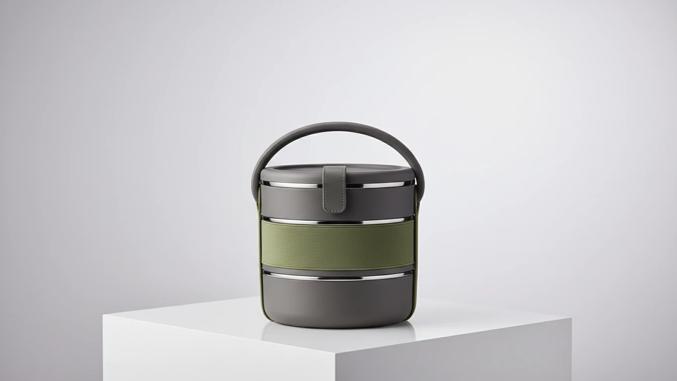 Marmita Térmica Estilo Bento Box