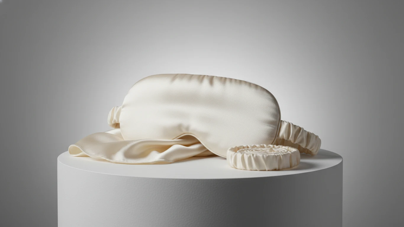 Máscara de Dormir em Seda Natural