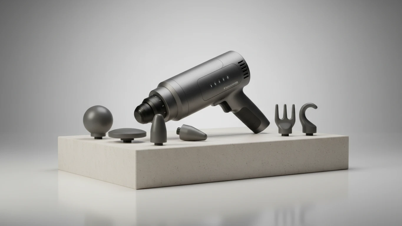 Massageador Muscular de Percussão com 6 Velocidades