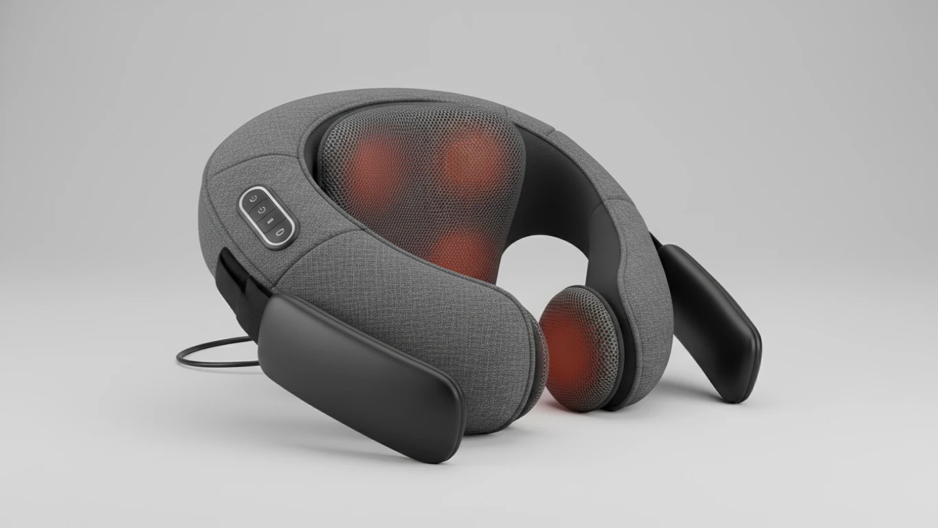 Massageador Shiatsu de Pescoço e Ombros com Calor