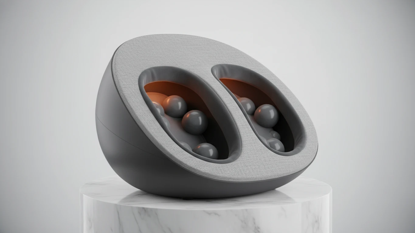 Massageador de Pés Shiatsu com Aquecimento