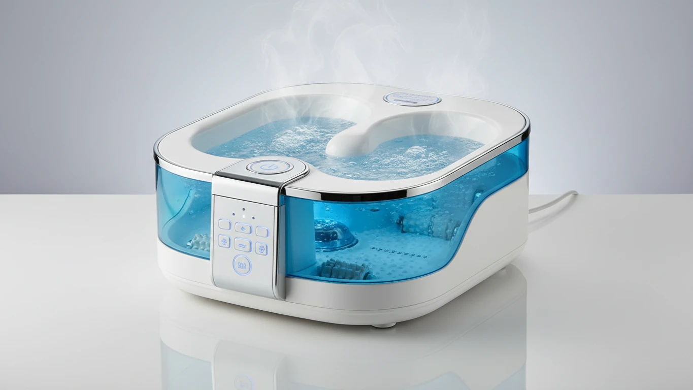 Massageador de Pés com Hidroterapia