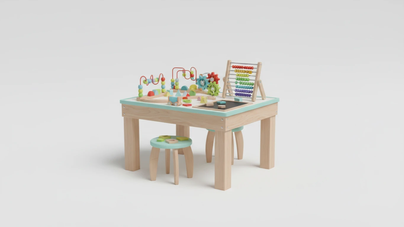 Mesa de Atividades Didática Infantil