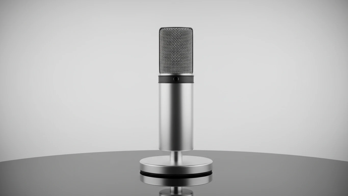 Microfone Condensador para Reuniões e Projetos