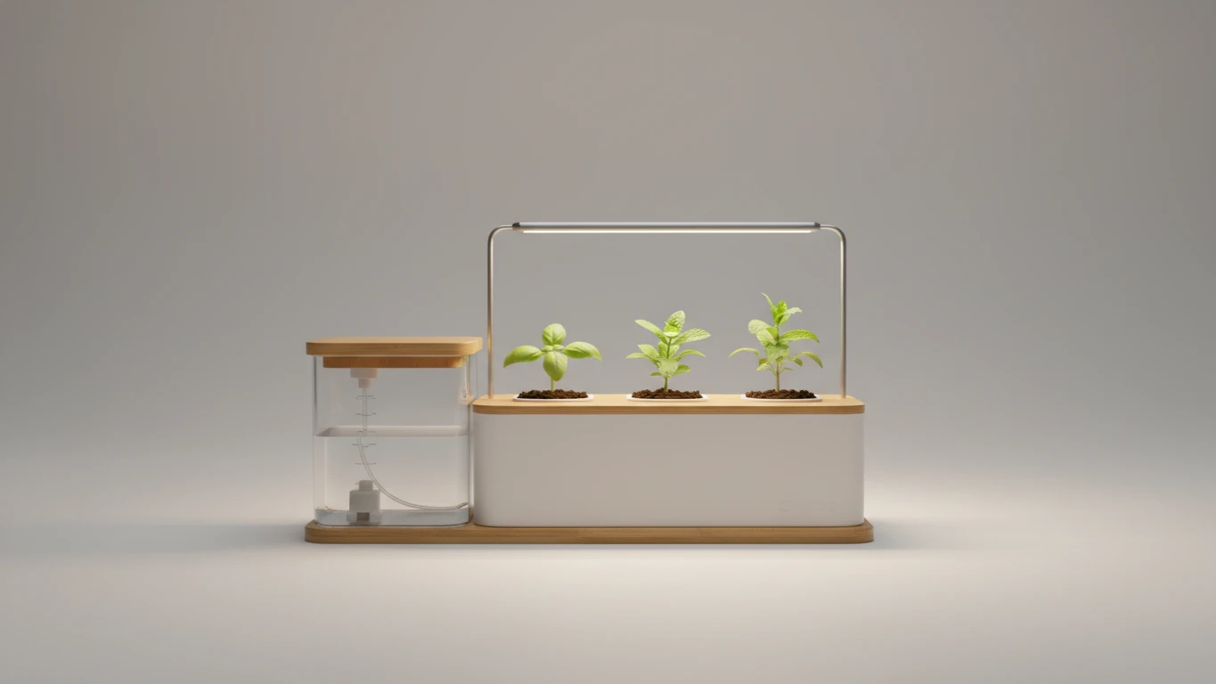 Mini Horta Inteligente Autoirrigável
