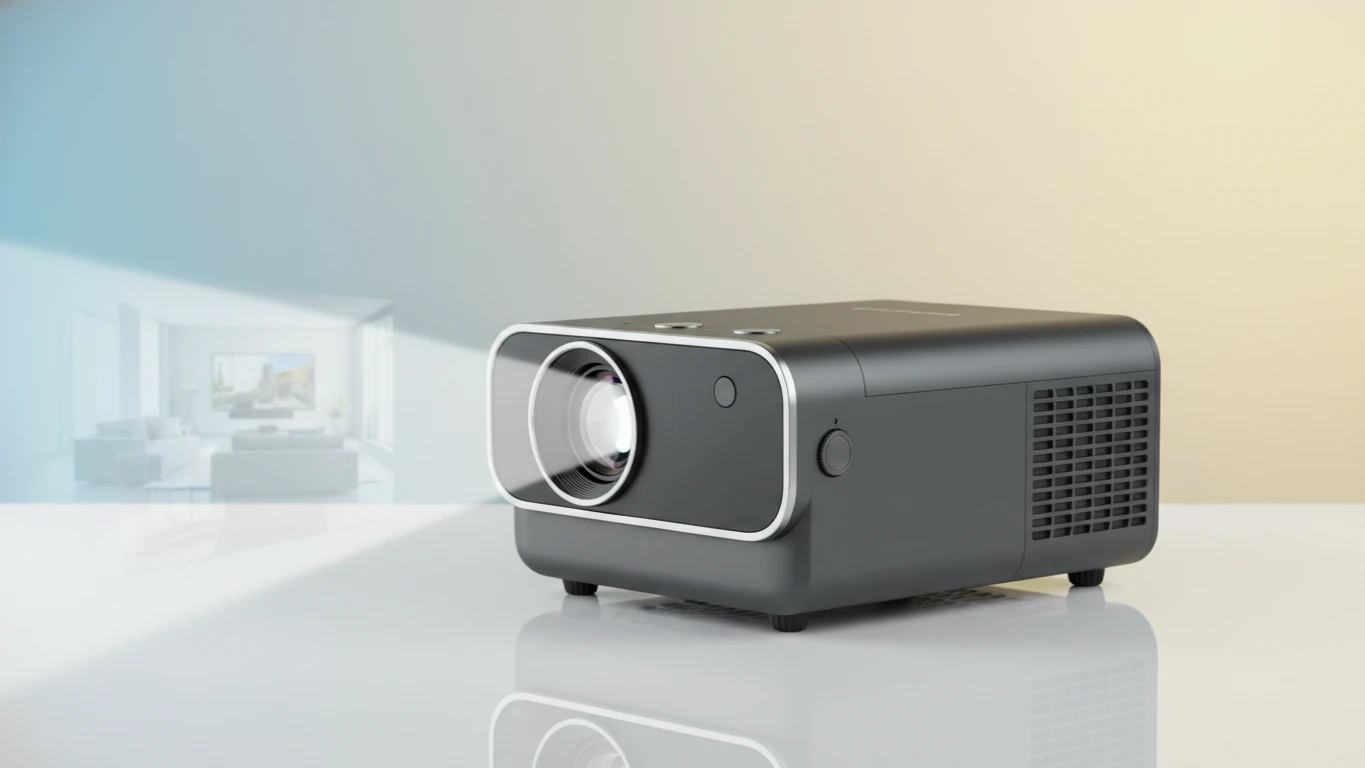Mini Projetor Portátil para Cinema em Casa