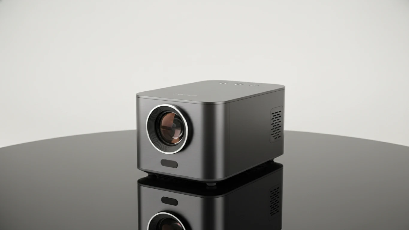 Mini Projetor de Cinema Portátil