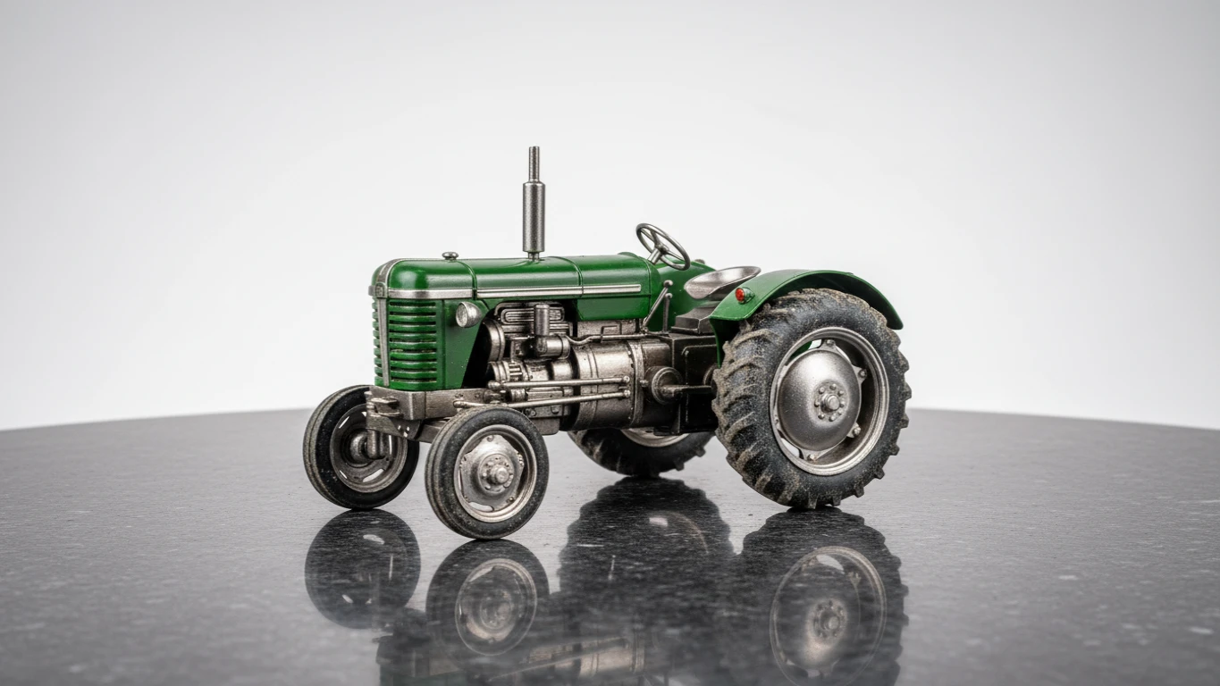 Mini Trator de Coleção em Metal