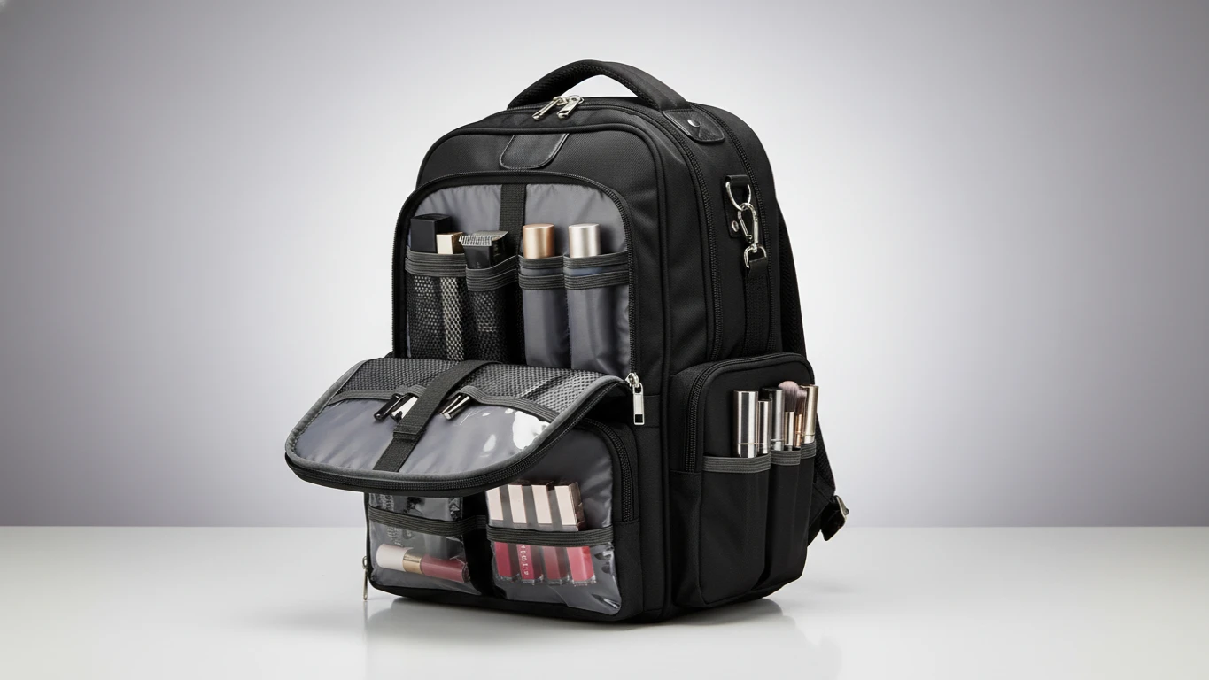 Mochila Organizadora para Equipamentos de Beleza