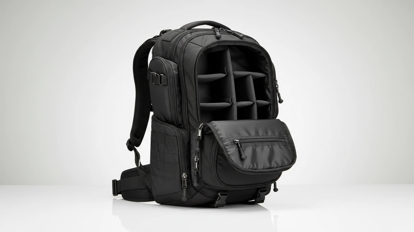 Mochila Profissional de Voo com Divisórias