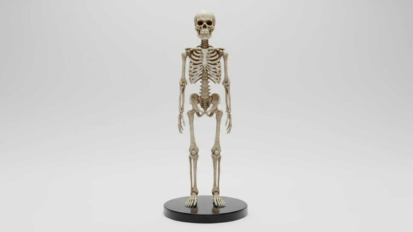 Modelo de Esqueleto Humano Miniatura